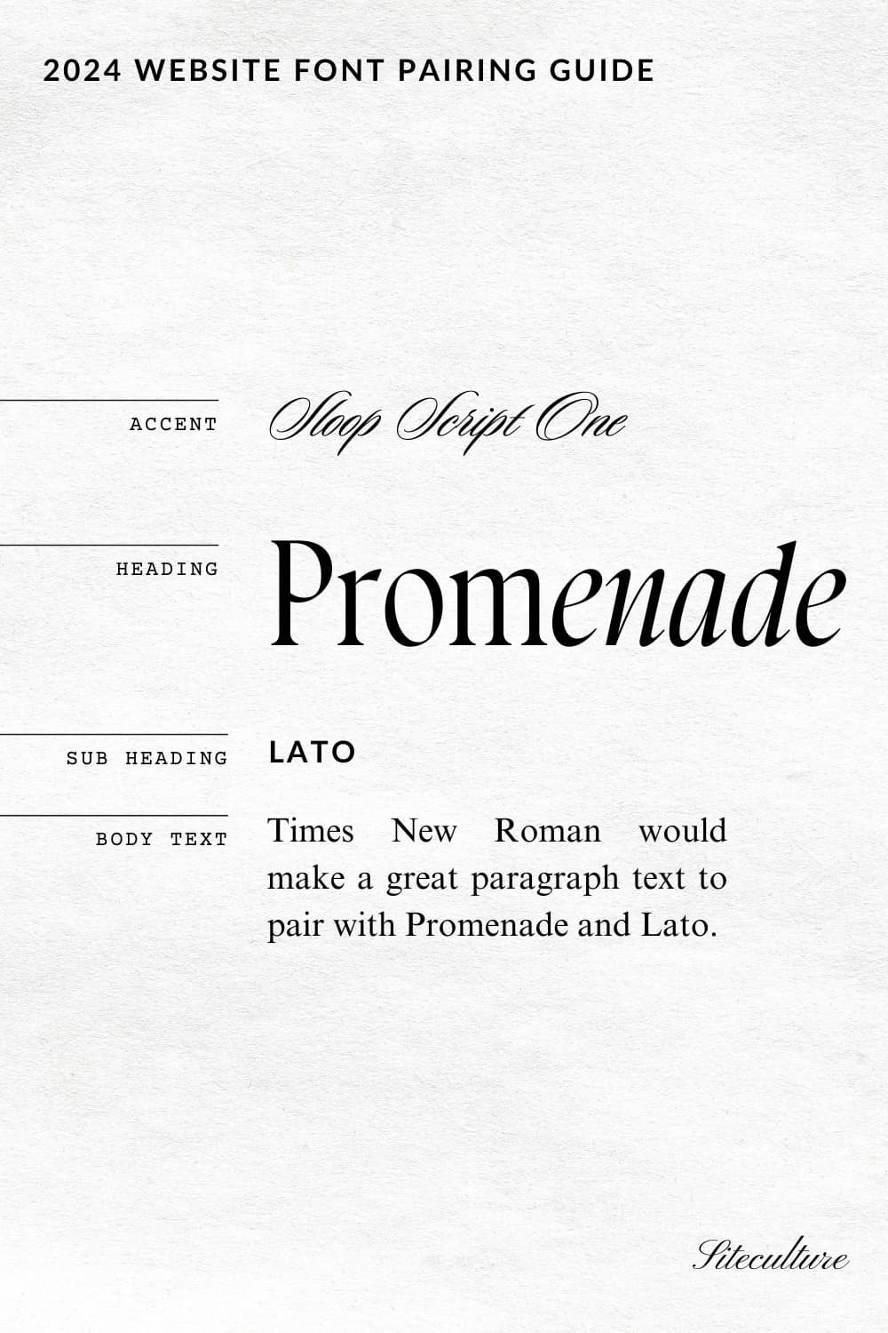 best fonts for websites with a classic aesthetic